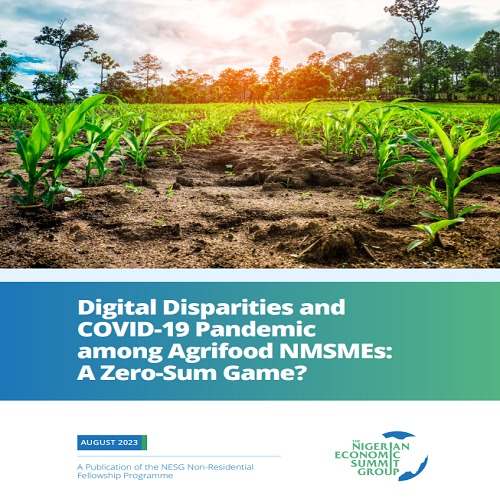 DIGITAL DISPARITIES AND COVID-19 PANDEMIC AMONG AGRIFOOD NMSMES A ZERO-SUM GAME